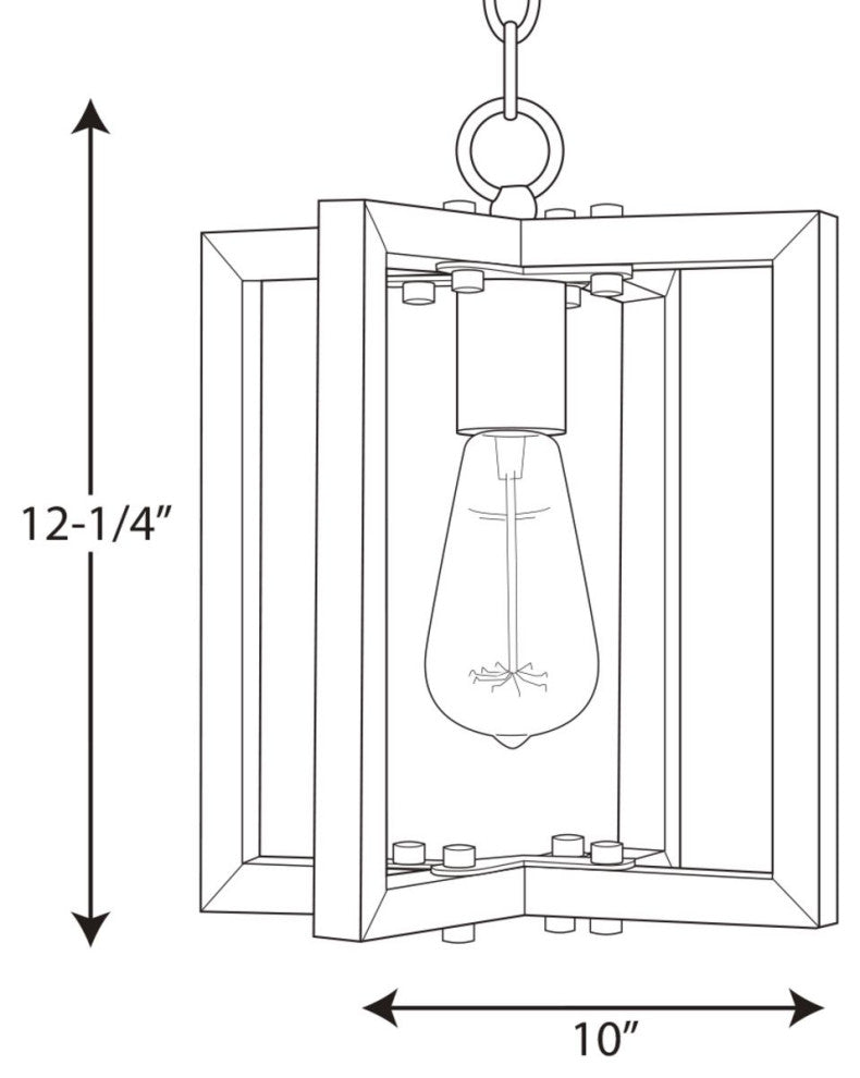 Progress Lighting Turnbury 1-Light Mini-Pendant