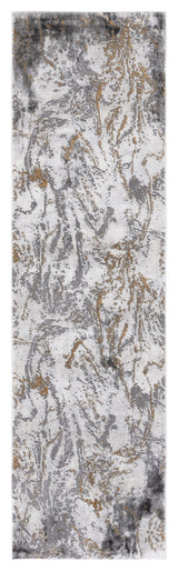 Safavieh Craft Collection CFT864L Rug, Grey/Gold, 2'3" X 8'