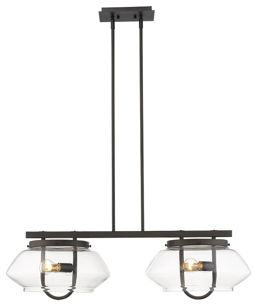 Garner 4-Light Oil-Rubbed Bronze Island Pendant