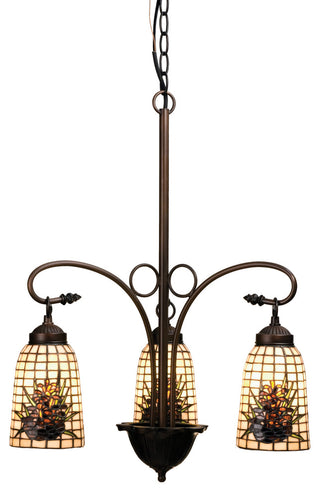 20.5W Pine Barons 3 LT Chandelier
