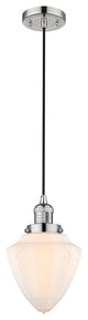 Innovations 201C-PN-G661-7-LED 1 Light Mini Pendant, Polished Nickel