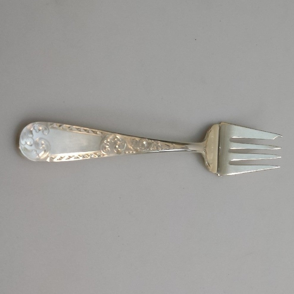 Kirk Stieff Sterling Silver Mayflower Salad Fork