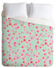 Deny Designs Jacqueline Maldonado Cherry Blossom Mint Lightweight Duvet Cover
