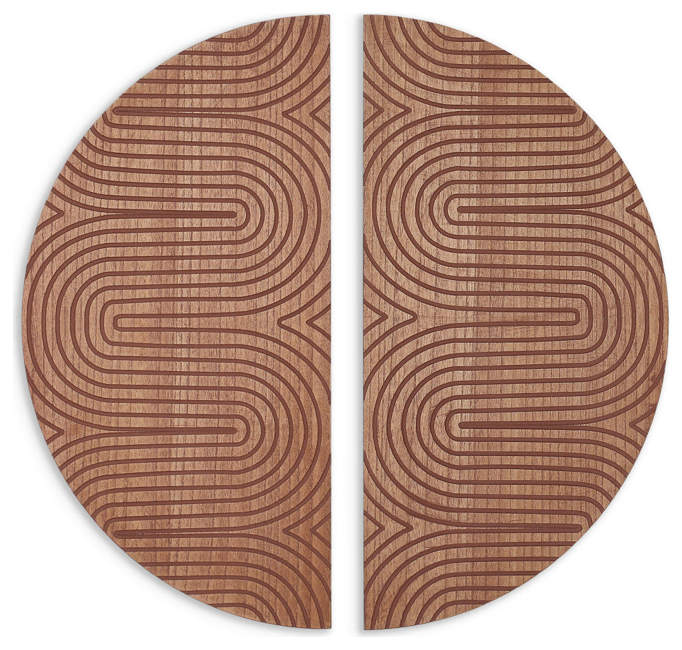 Dane Wood Wall Decor, Set of 2