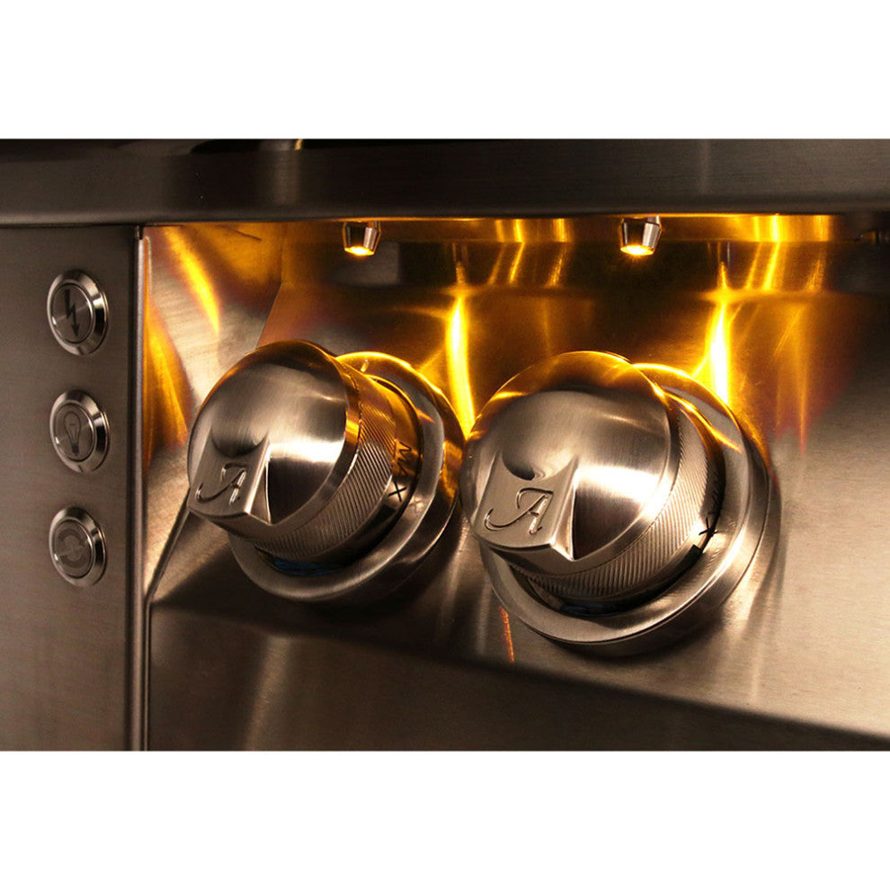 Alfresco ALXE-42SZ-NG 93,300 BTU 42"W Natural Gas Built-In Grill - Stainless