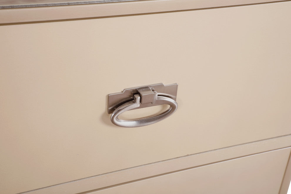 Galera Nightstand, Pearl