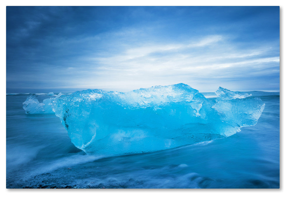 Philippe Sainte-Laudy ''Blue Transparency'' Canvas Art