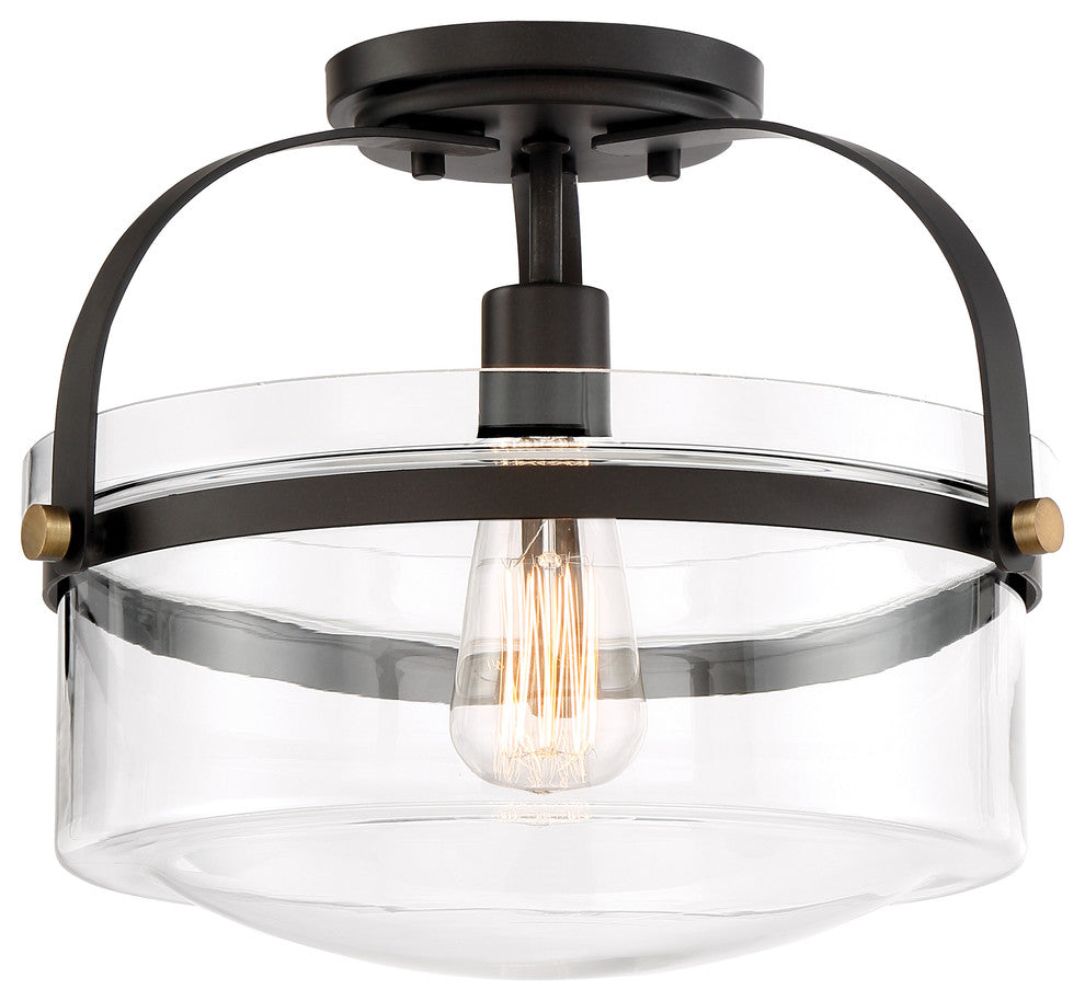 Jaxon Semi-Flush, Oil Rubbed Bronze