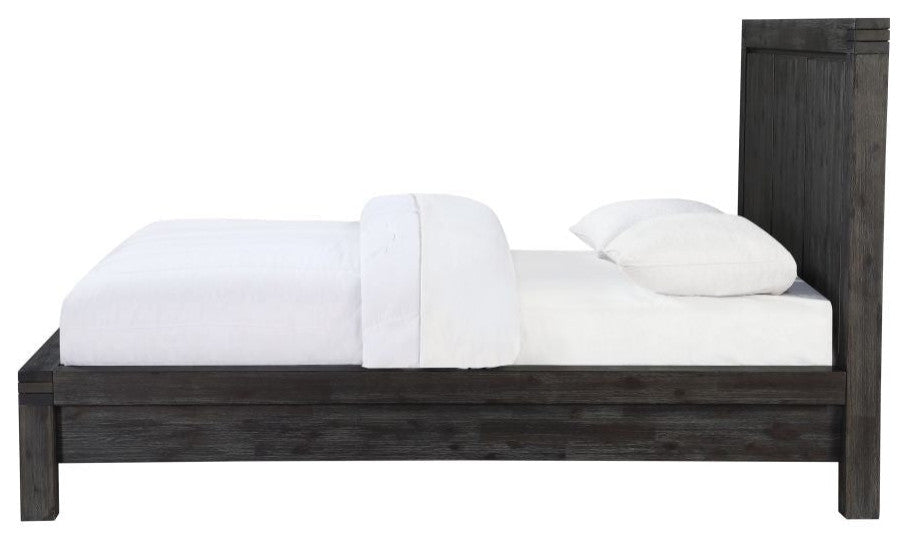 Modus Meadow 5 Piece Queen Platform Bedroom Set With Chest, Graphite