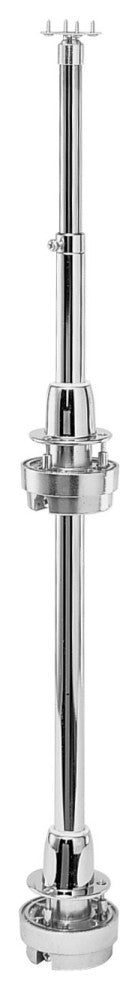 Polymer Kidney 2-Shelf Lazy Susans for Corner Wall Cabinets, White