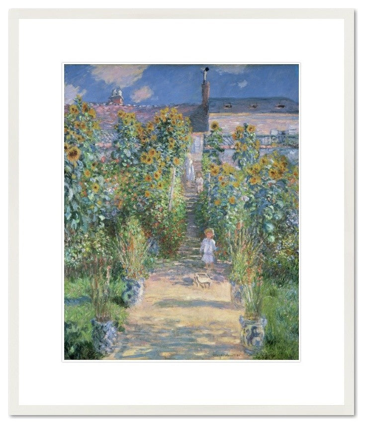 The Artist's Garden at Vetheuil, 1880