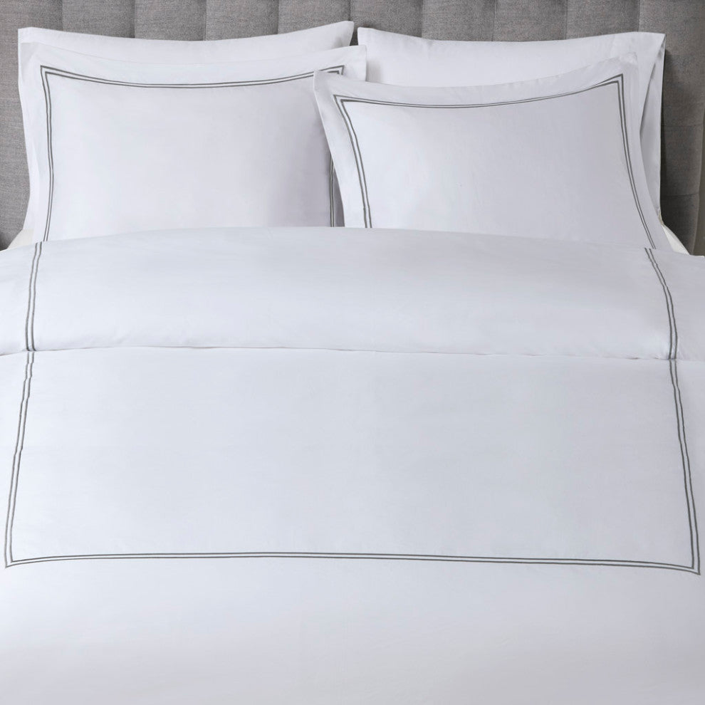Madison Park Signature 100% Cotton Sateen Embroidered Comforter Set