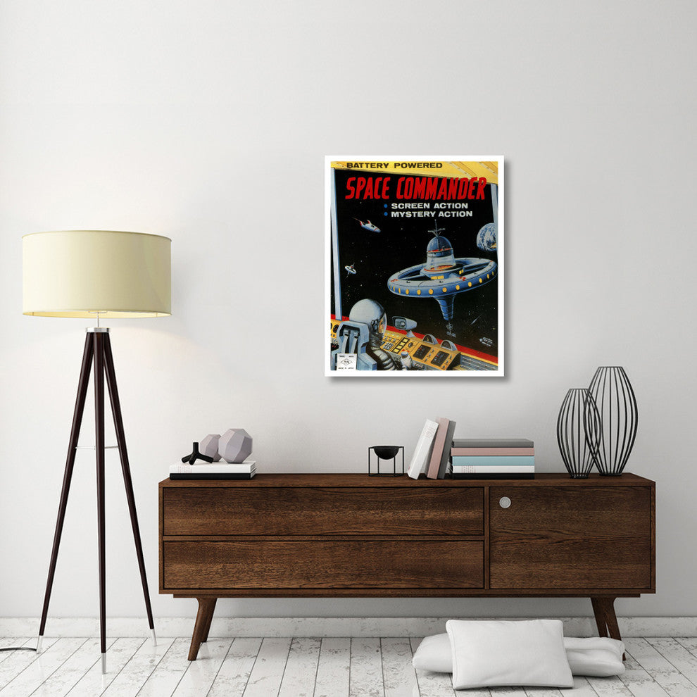"Space Commander" Digital Paper Print by Retrorocket, 31"x38"