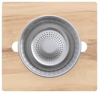 15.75 x 16.75 Flatform With Colander and Mixing Bowl