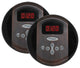 SteamSpa Programmable Dual Control Panels, Oil Rubber Bronze