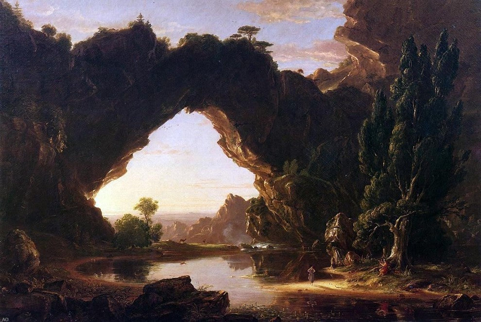 Thomas Cole An Evening in Arcadia Wall Decal