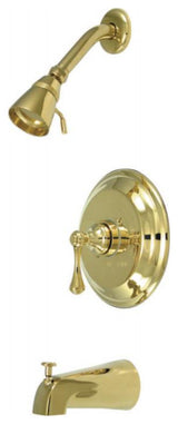 GKB2632BL Metropolitan Tub, Shower Faucet, Lever Handle, Polished Brass