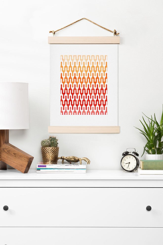 Deny Designs Arcturus Warm 1 Art Print