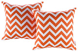 Modway Outdoor Throw Pillows, Set of 2, Chevron