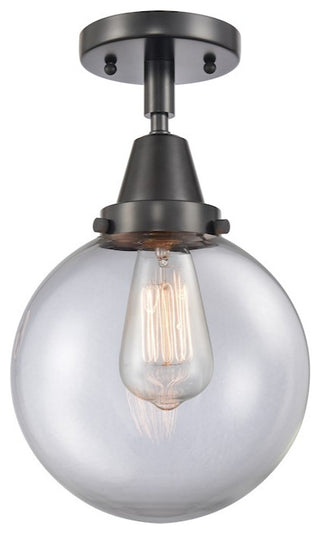 INNOVATIONS LIGHTING 447-1C-BK-G202-8 Beacon Flush Mount