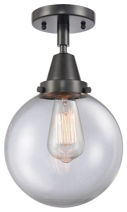 INNOVATIONS LIGHTING 447-1C-BK-G202-8 Beacon Flush Mount