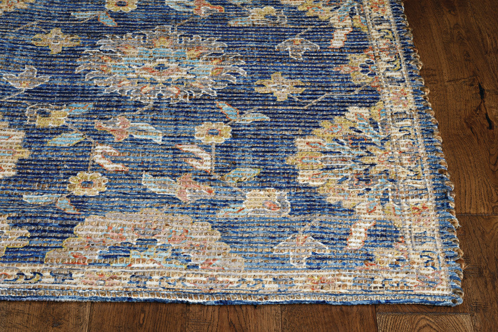 KAS Morris 2229 Blue Chloe Area Rug, 5'x7'