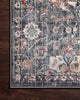Loloi II Cassandra Charcoal / Rust 2'-6" X 10'-0" Area Rug