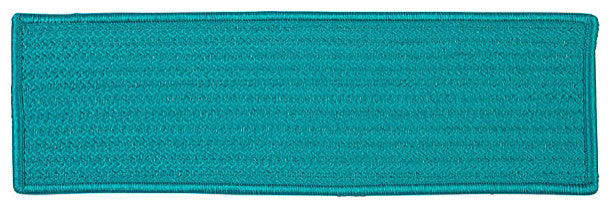 Colonial Mills Stair Tread Simply Home Solid Turquoise Stair Tread