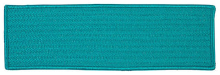 Colonial Mills Stair Tread Simply Home Solid Turquoise Stair Tread