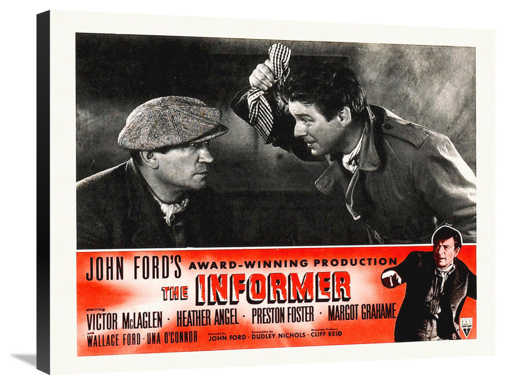 "The Informer" Stretched Canvas Giclee by Hollywood Photo Archive, 30x23"