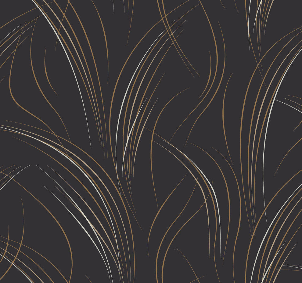 Black Graceful Wisp Wallpaper