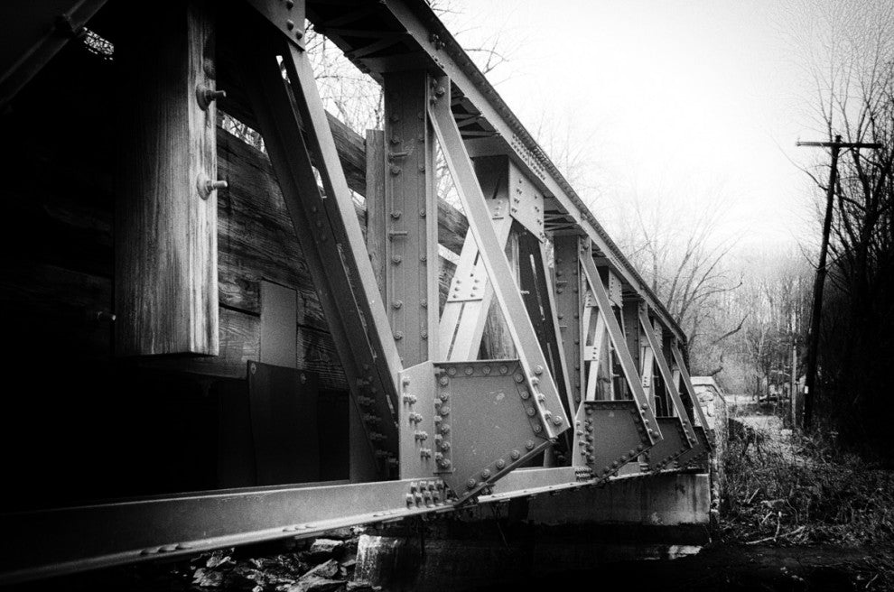 White Clay Creek Bridge Landscape Photo Unframed Wall Art Print, 11" X 14"