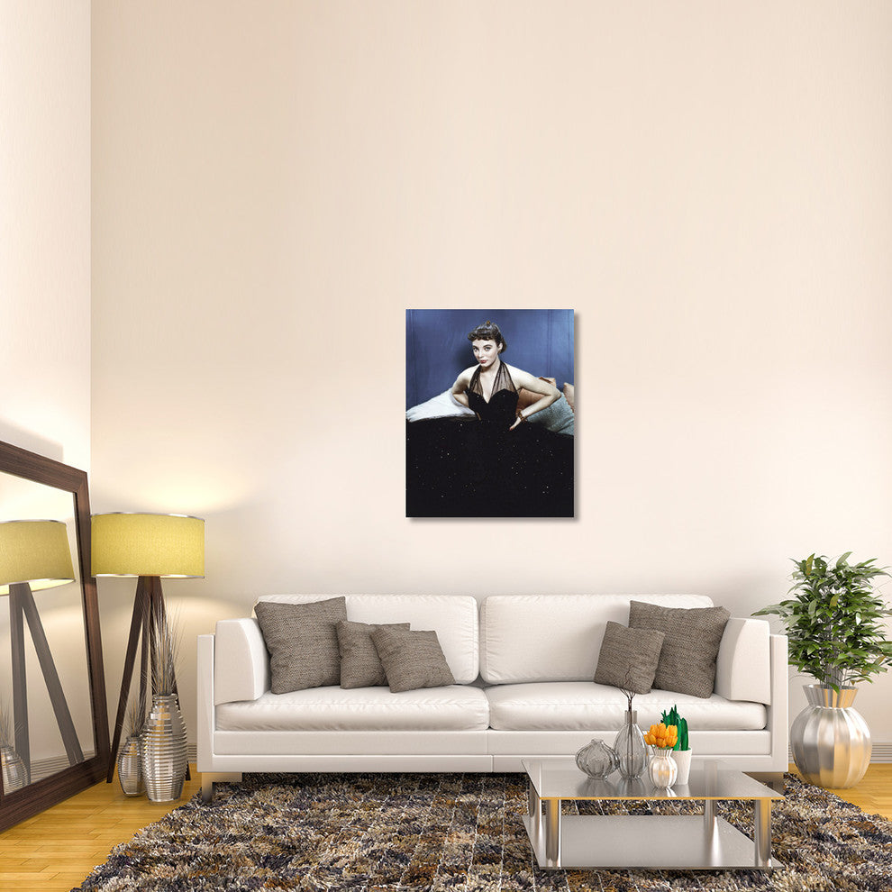 "Joan Collins" Stretched Canvas Giclee by Hollywood Photo Archive, 32x40"