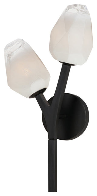 ET2 E32792-93 Blossom 2 Light 19" Tall LED Wall Sconce - Black
