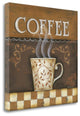 "Coffee" By Kim Lewis, Giclee Print on Gallery Wrap Canvas, Ready to Hang