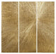 100% Hand Painted Dimensional Resin Wall Decor Three Piece Set