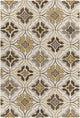 Terra Area Rug, Brown and Yellow, 7'9"x10'6"