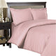 100% Cotton 300TC Striped Duvet Cover Set, Blush, Twin/Twin Xl