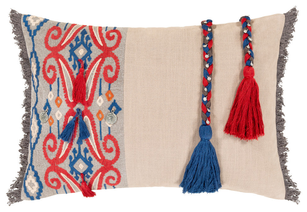 Walai Pillow, Khaki, 14"x20", Cover Only