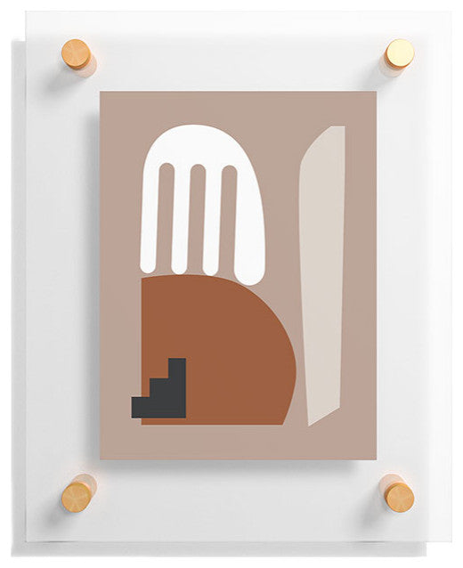 Mpgmb Shape Study 10 Floating Acrylic Print