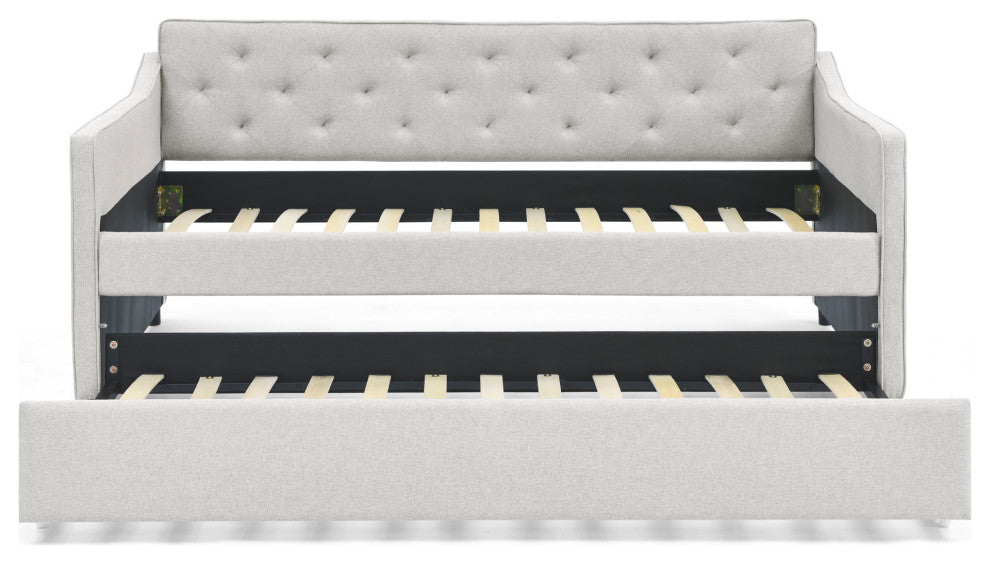 Gewnee Twin Size Daybed with Twin Size Trundle
