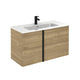 UNIT 40" ONIX 2DR Toffee Walnut With Ceramic Top