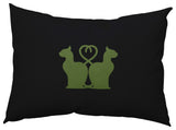 Halloween Cats Accent Pillow, Scallion, 14"x20"