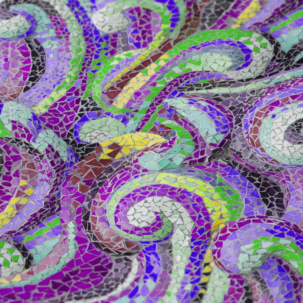 Indoor/Outdoor Seabreeze SZ14 Violet Machine Washable 9' x 12' Rug