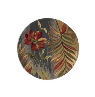 Sparta 3159 Multicolor Island Oasis Rug, 7'6" Round