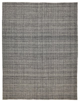 Weave & Wander Siona Space Dyed Flatweave Rug, Gray, 10' X 14'