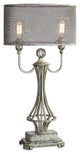 Uttermost 27008-1 Pontoise Aged Ivory Table Lamp