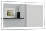 Radiant Dimmable LED Mirror with Defogger, 20"x30"x1.75"