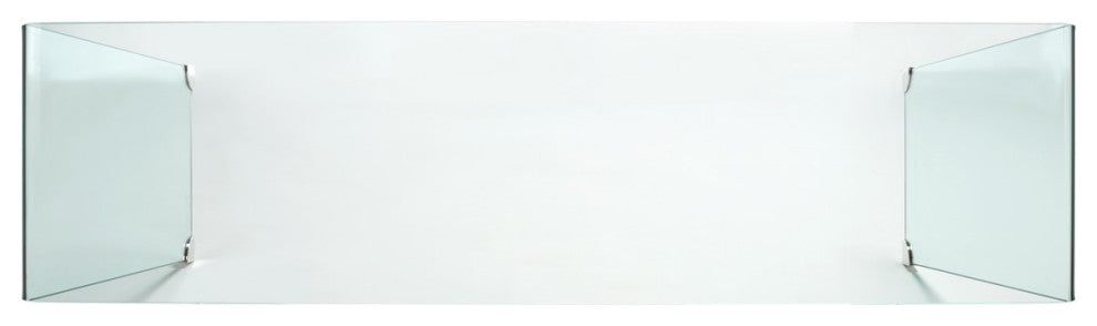 Safavieh Huck Tempered Glass Console, Clear