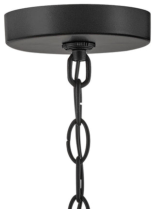 Dawson LED Hanging Lantern, Black